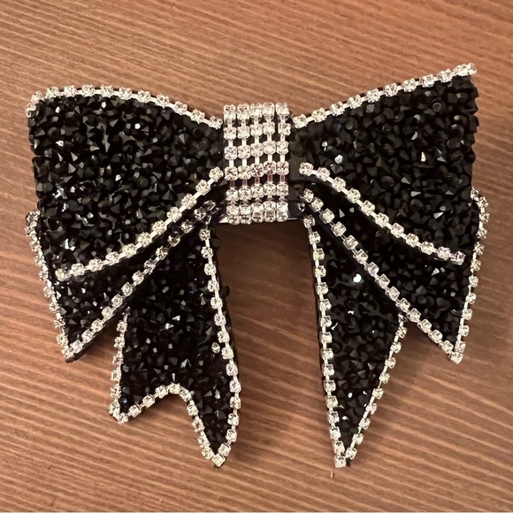 Rhinestone Bow Decor Hair Clip - Picture 5 of 5